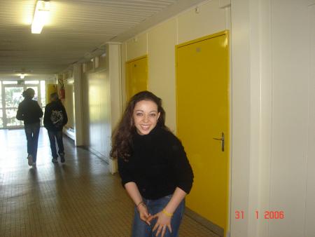 dans le couloir